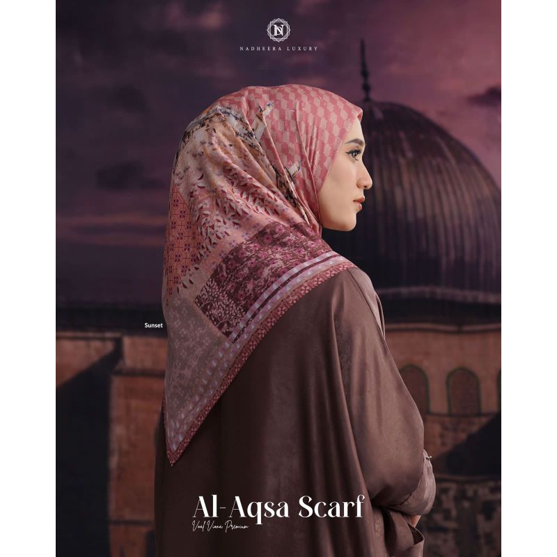 AL AQSA SCARF BY NADHEERA LUXURY