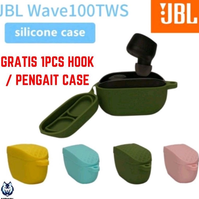 Siap Kirim.. BUMPER SOFT TPU CASE JBL WAVE 100 TWS TRUE WIRELES EARBUDS COVER CASING SILICONE SILICO