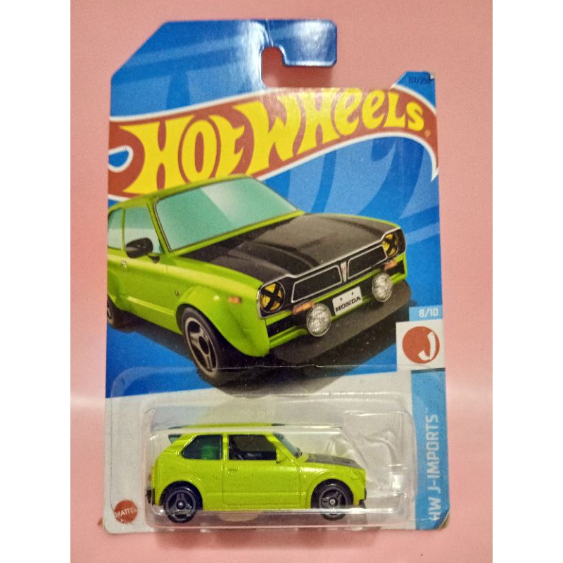 Hotwheels 73 Honda Civic Custom