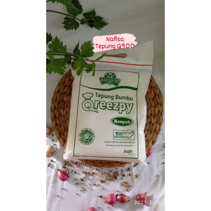 

Tepung bumbu Qreezpy 900gr