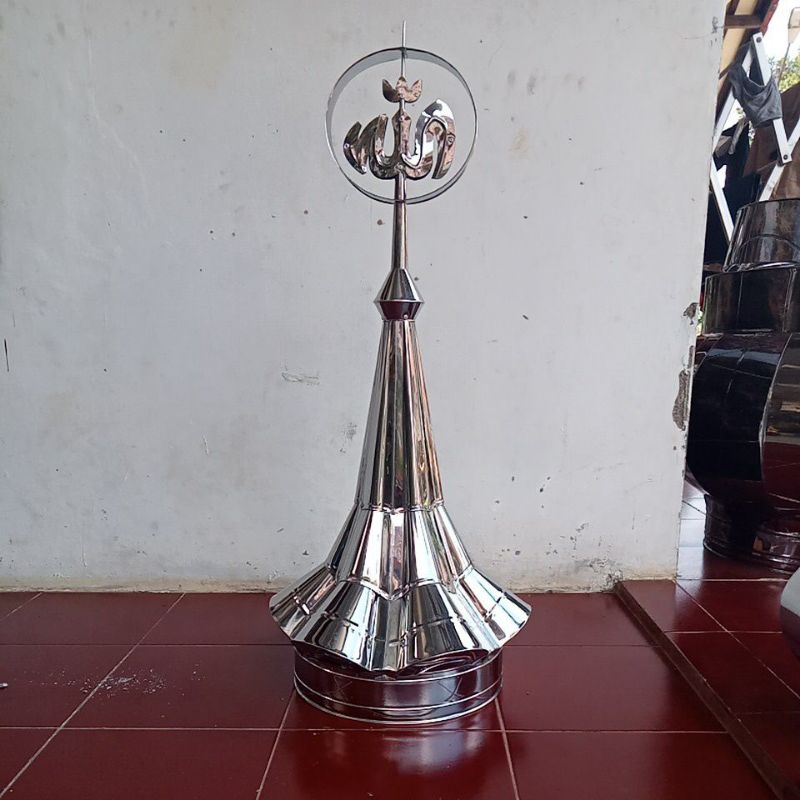 kubah mesjid kerucut 40 cm