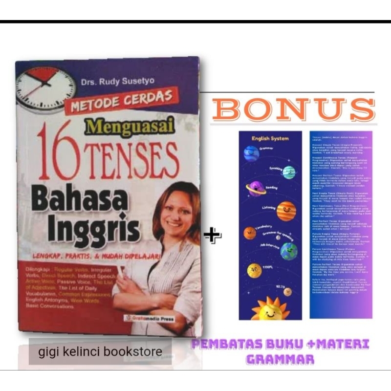 METODE CERDAS MENGUASAI 16 TENSES BAHASA INGGRIS