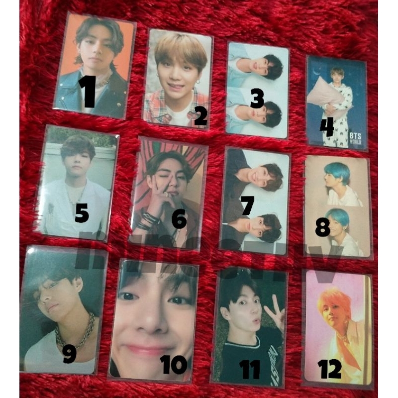 Photocard taehyung official