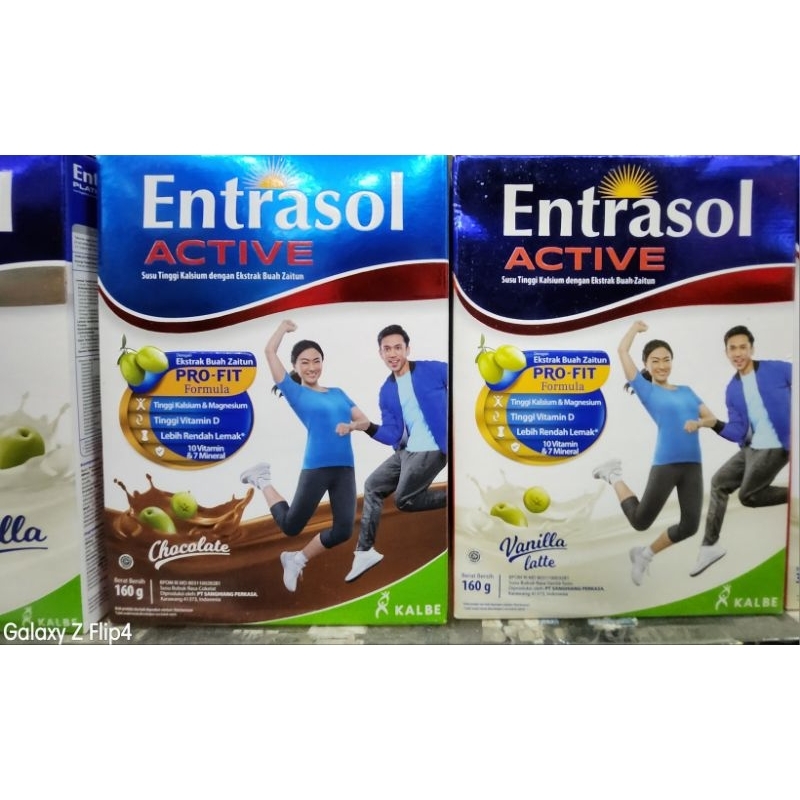 

Entrasol Active 160gr Chocolate & Vanilla Latte