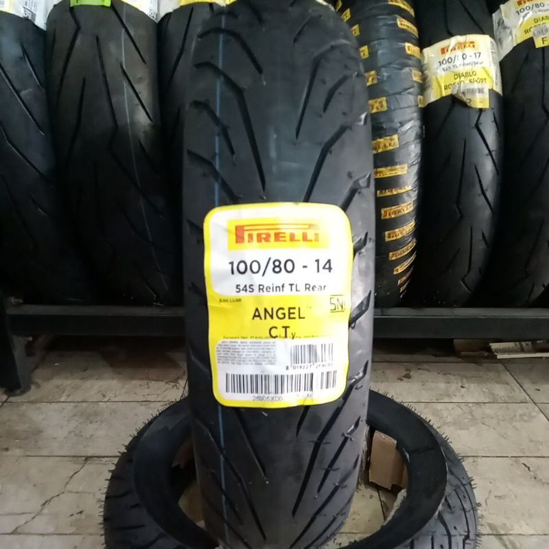 ban Pirelli ANGLE CITY 100/80/14