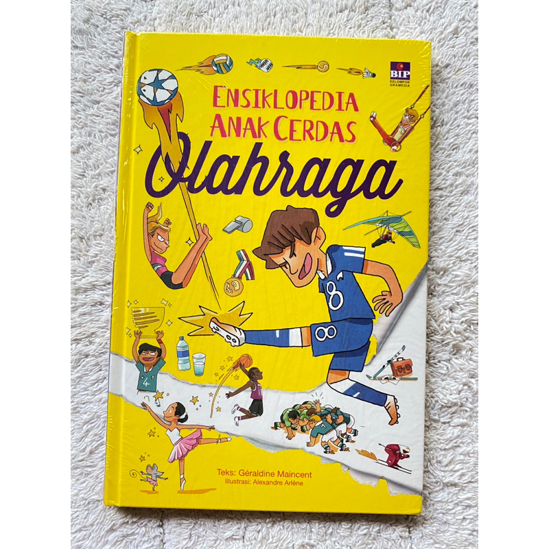 Gramedia : Ensiklopedia Anak Cerdas Olahraga (hardcover)