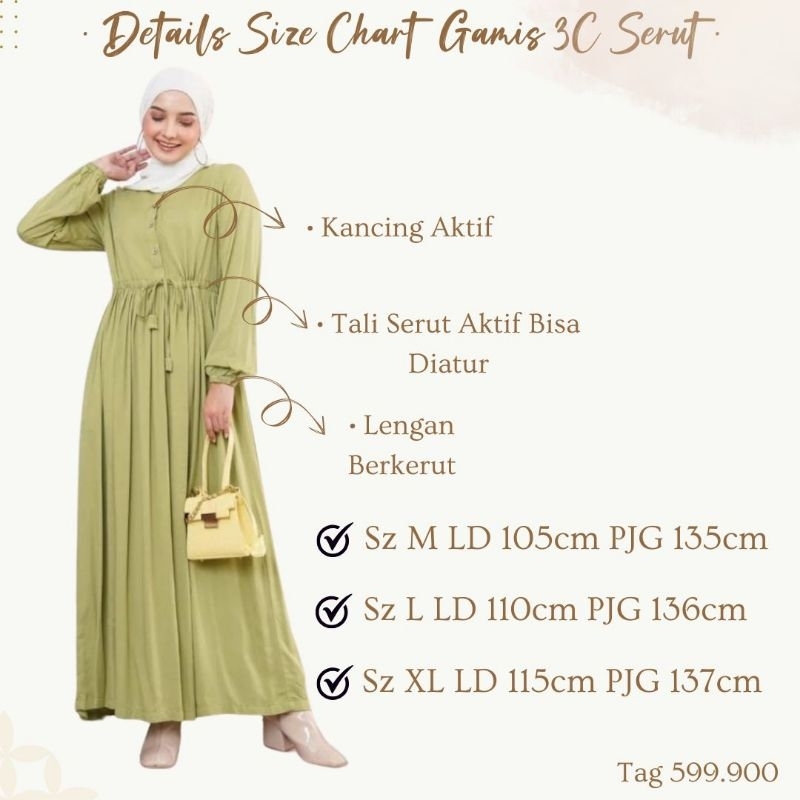 Gamis 3c Serut