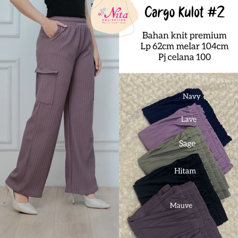cargo kulot / kulot cargo / Celana kulot cargo / kulot cargo / Pants cargo