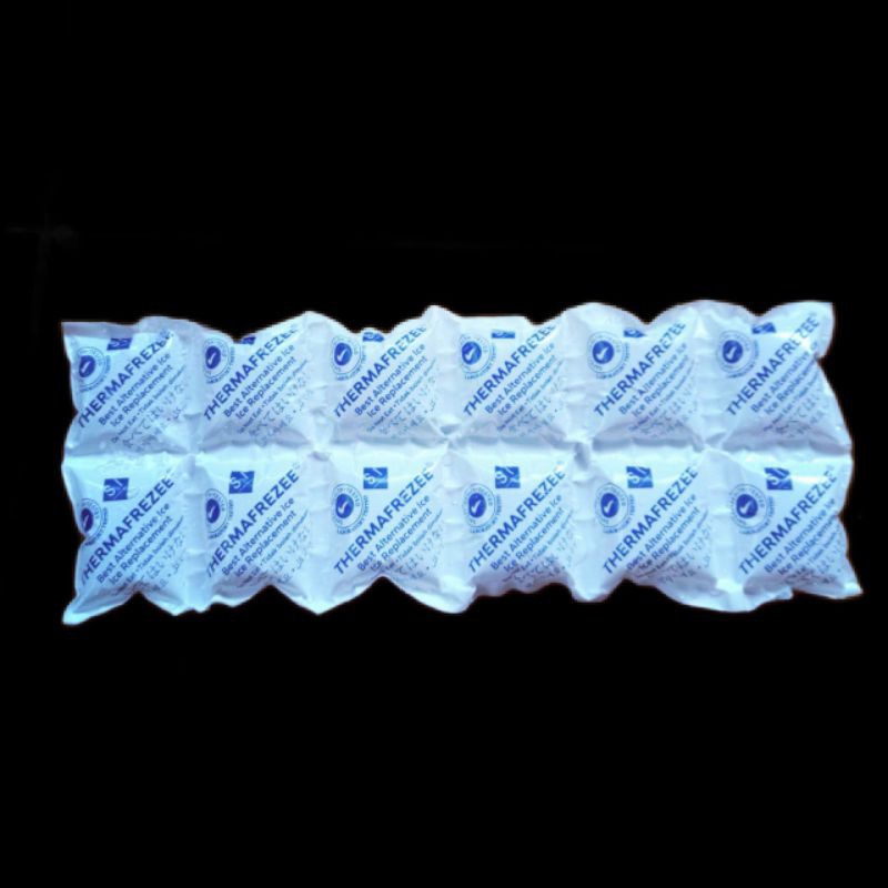 Ice Gel Pack Thermafreeze isi 12 dry ice pack blue original kipas angin ac cooler bag cooler box sty
