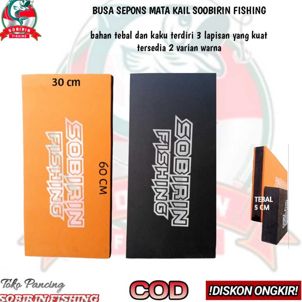 Big Sale.. Spon mata kail pancing - tempat kenceh rangkaian kail pancing - busa pancing - busa mata 