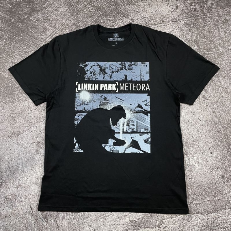 Kaos band official Linkin park - Meteora drip collage original t-shirt