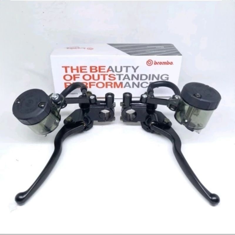 Master Rem / Rumah Rem Tabung Tabung Besar 1 Set Kiri kanan Untuk Motor Besar matic Merk Brembo Univ
