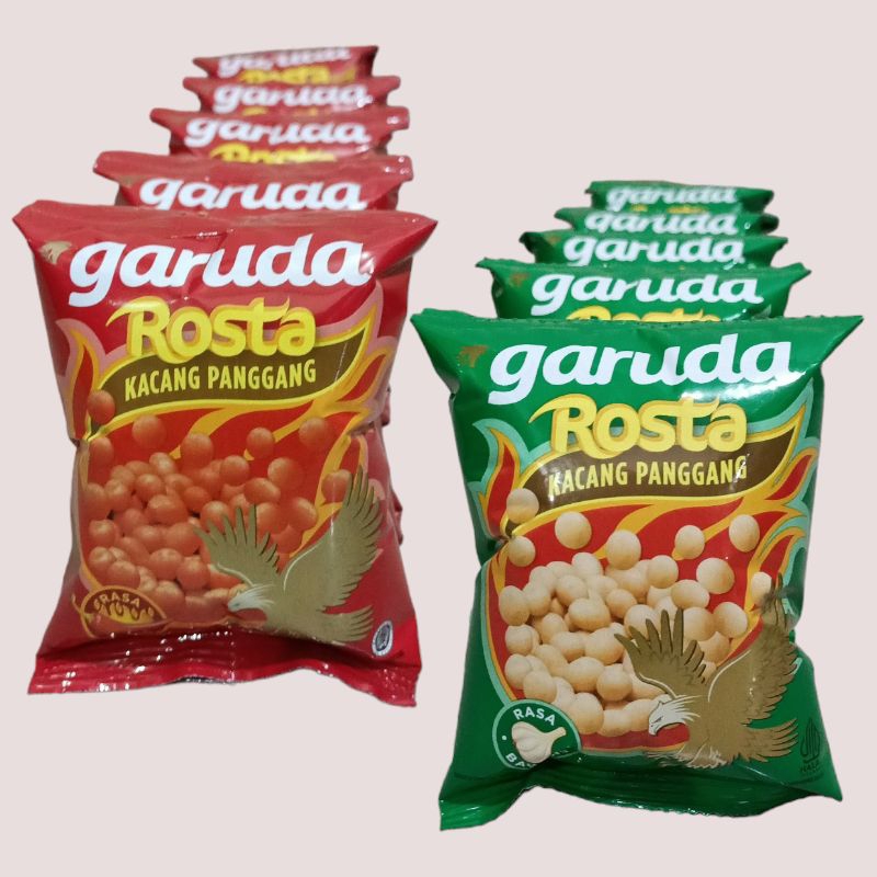 

Garuda Kacang Rosta Oven Bawang & Pedas 10gr [10 pcs/renceng]