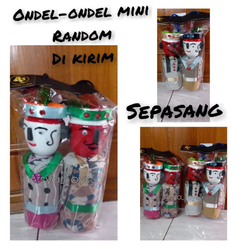 BONEKA ONDEL ONDEL MiNi MAiNAN ANAK