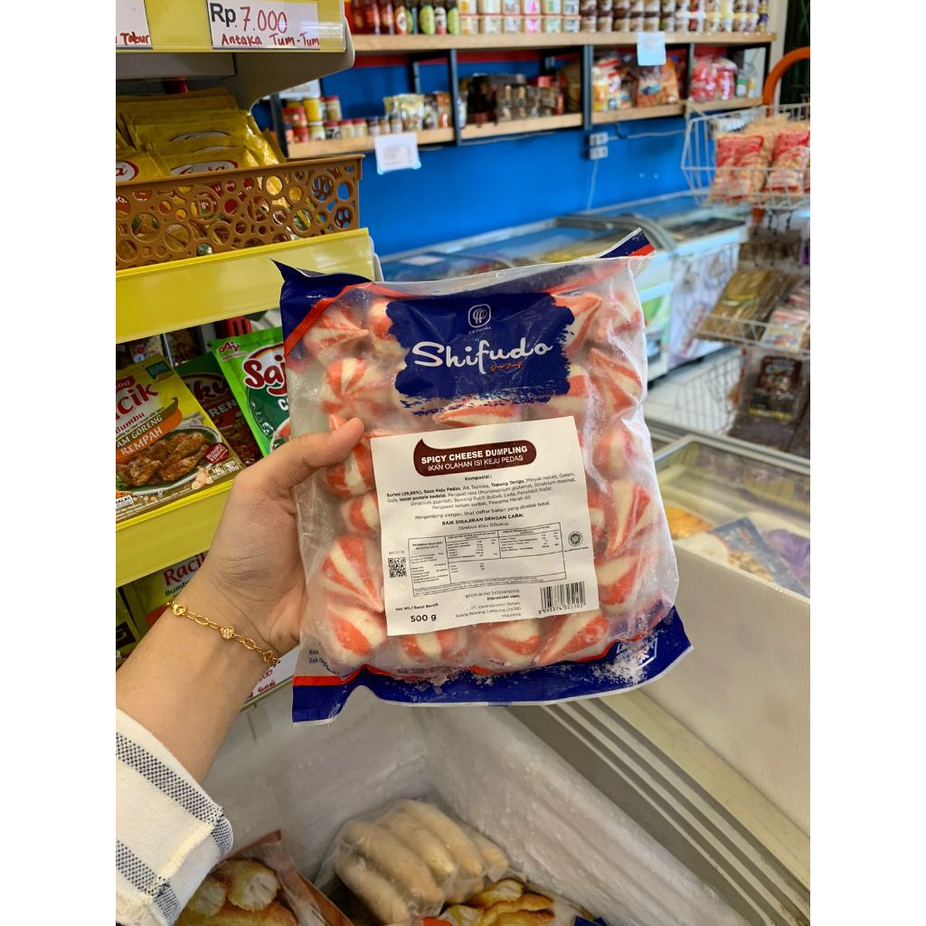 

SHIFUDO Dumpling Spicy Cheese 500gr