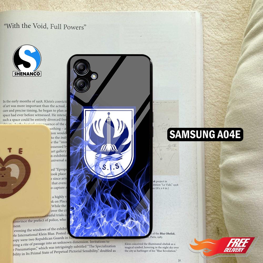 [COD]Case Casing Hp Samsung A04e Motif Bola PSIS Semarang Aesthetic Gambar Custom Desain Kekinian Ke