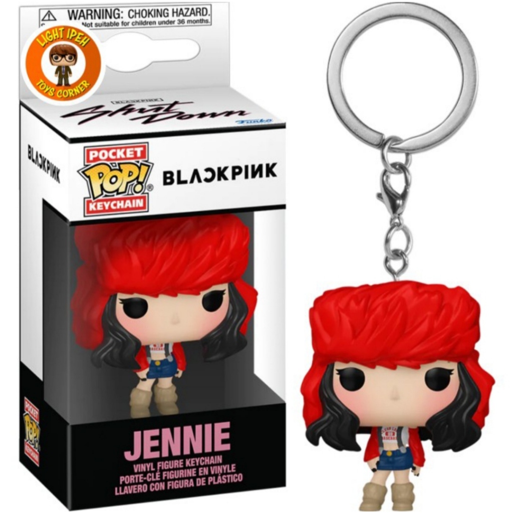 Funko Pop Keychain Rock Music Kpop - Blackpink: Shut Down - Jennie