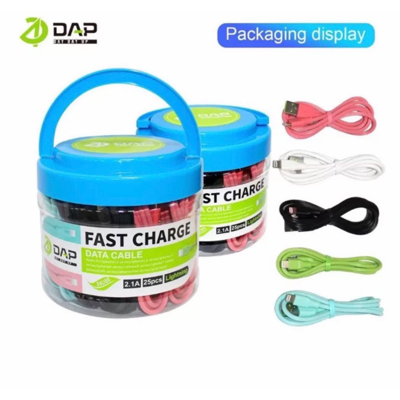 KABEL DATA IPHONE ORIGINAL DAP LIGHTNING