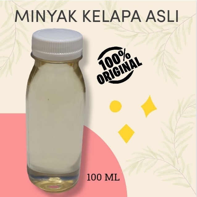 

Minyak Kelapa Asli 100 ml Murni 100% / Klentik / Keletik / Kelentik / Lentik