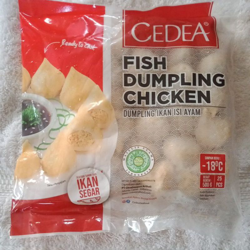 

Cedea Fish Dumpling Chicken 500gr/25pcs