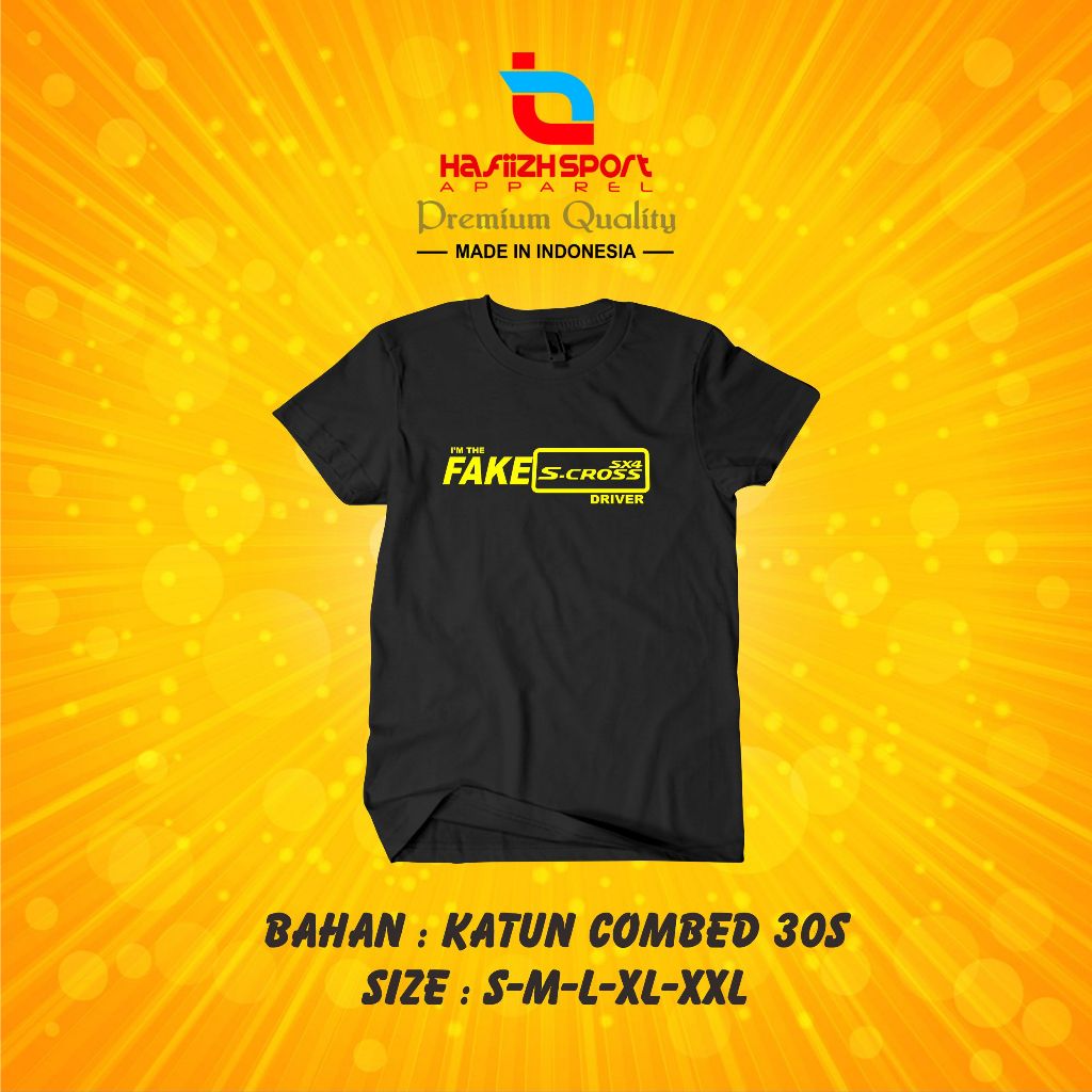 KAOS BAJU DRIVER SUZUKI SX4 S-CROSS PREMIUM