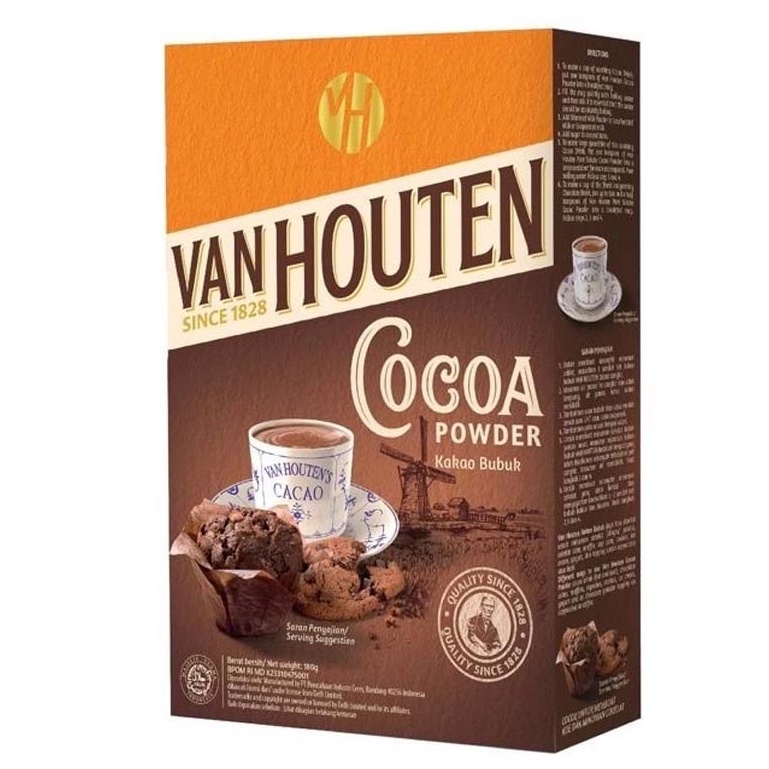 

Cokelat Bubuk (Cocoa Chocolate Powder) Van Houten 165gr - Cocoa