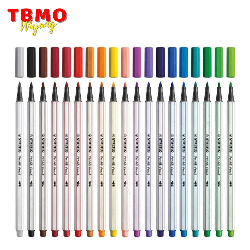 

Stabilo Pen 68 Brush Pen - Pcs