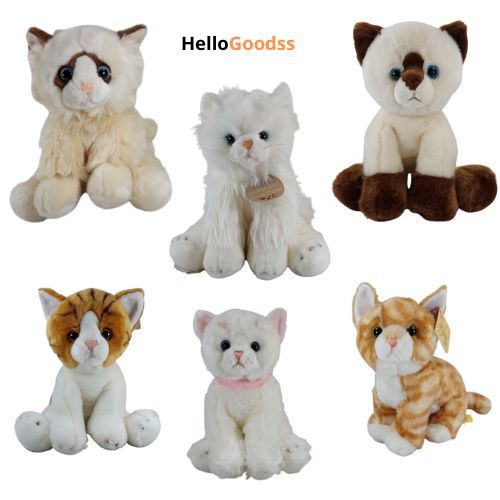 Boneka Binatang Kucing Cat  Himalaya Angora Persia Cute Soft - Ukuran M