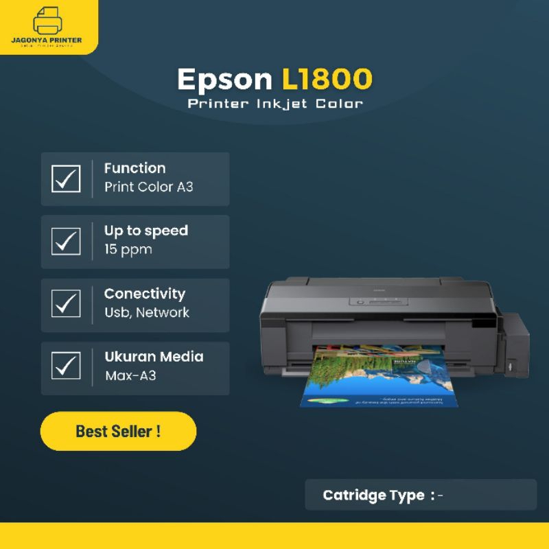 Printer Epson L1800 Printer A3 Inkjet