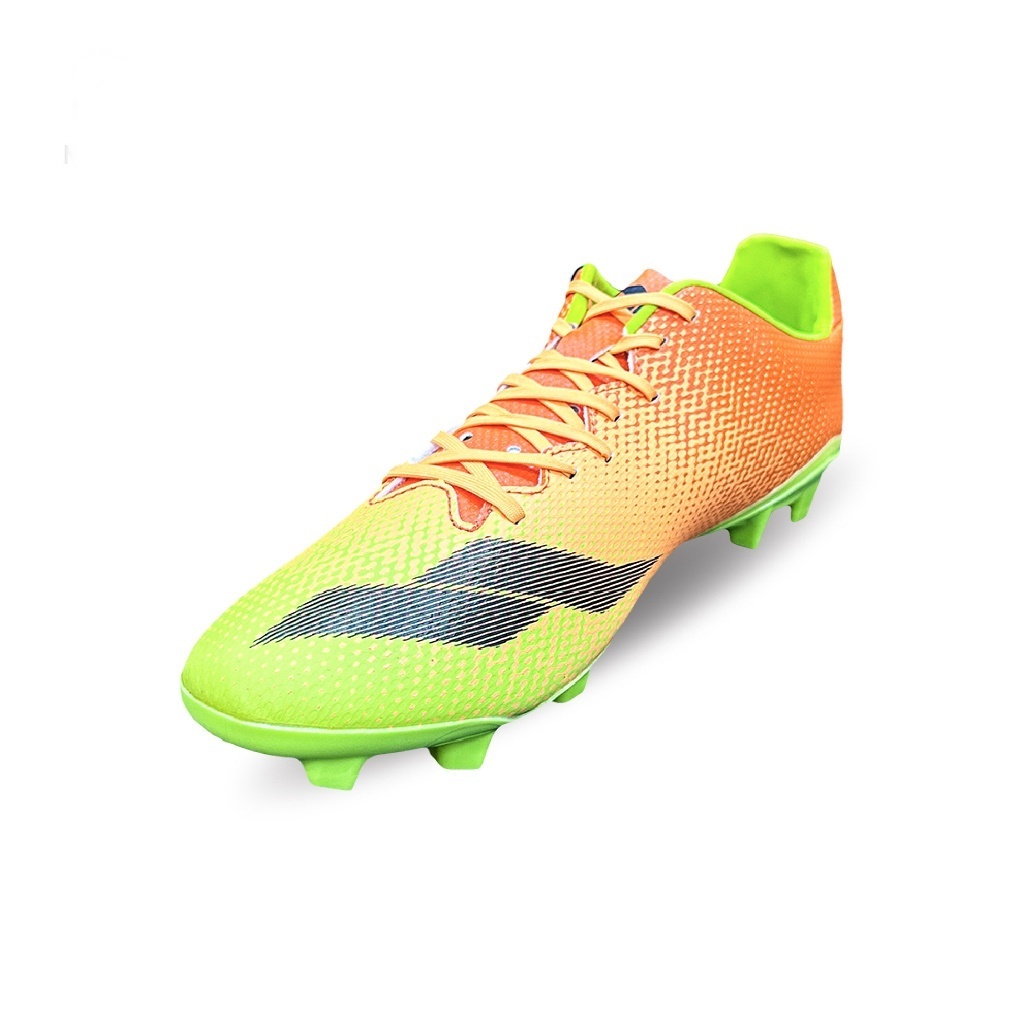 Sepatu Sepak Bola MILLS Evos FG Orange Neon Anakgawang