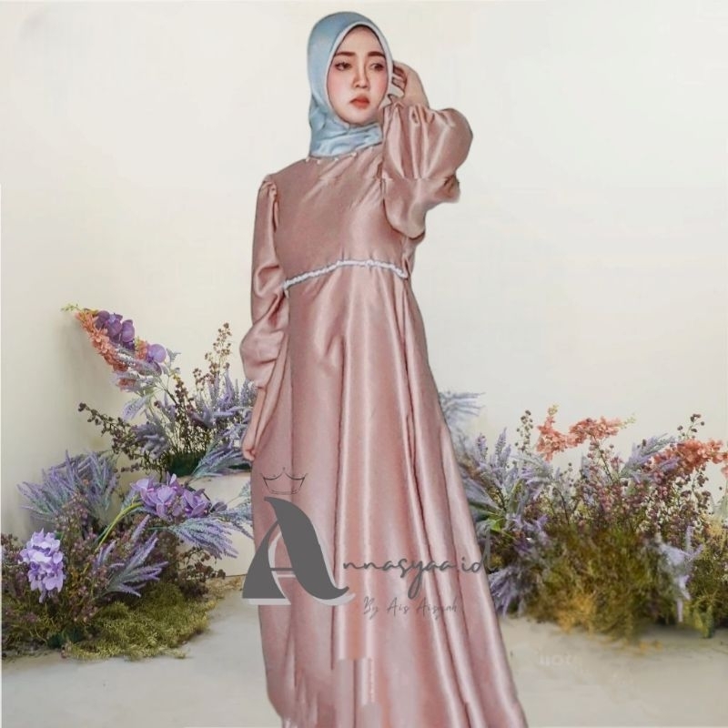 Annasyaa.id Dress Niswa Dress Couple Ibu Anak Dress Wisuda Dress Lebaran Dress kondangan Dress Pesta