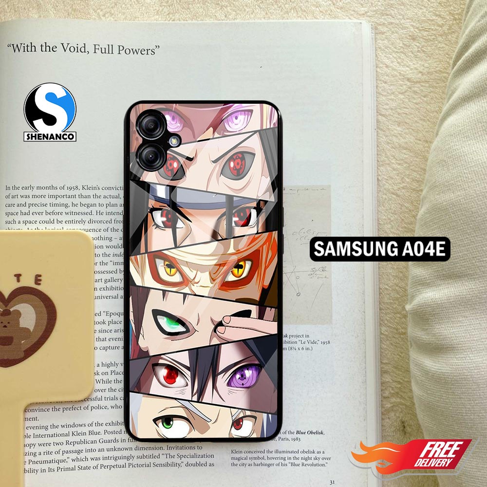 [COD]Case Casing Hp Samsung A04e Motif Anime Mata Naruto Aesthetic Gambar Custom Desain Kekinian Kes
