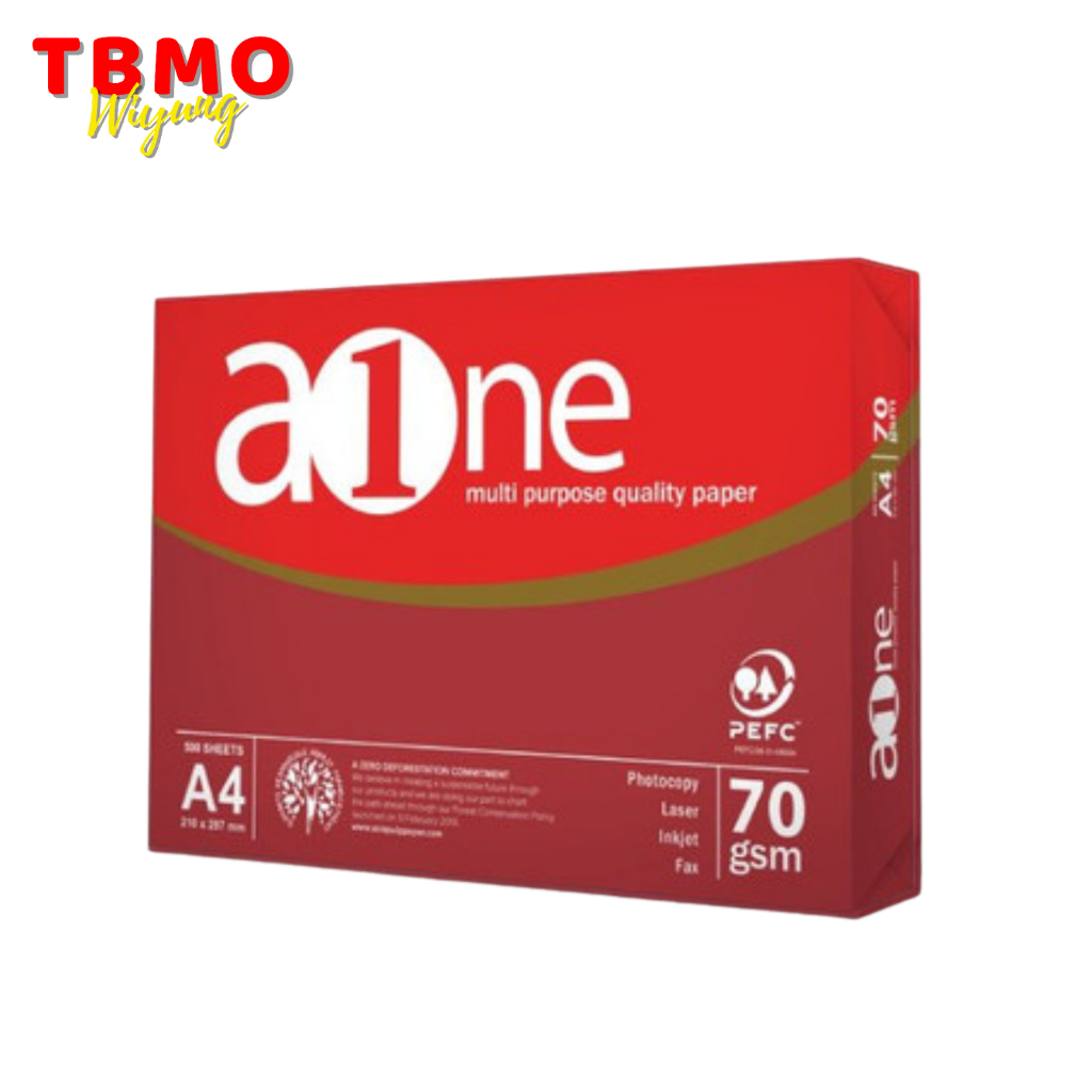 

Kertas HVS AONE A4 70gr Per Rim