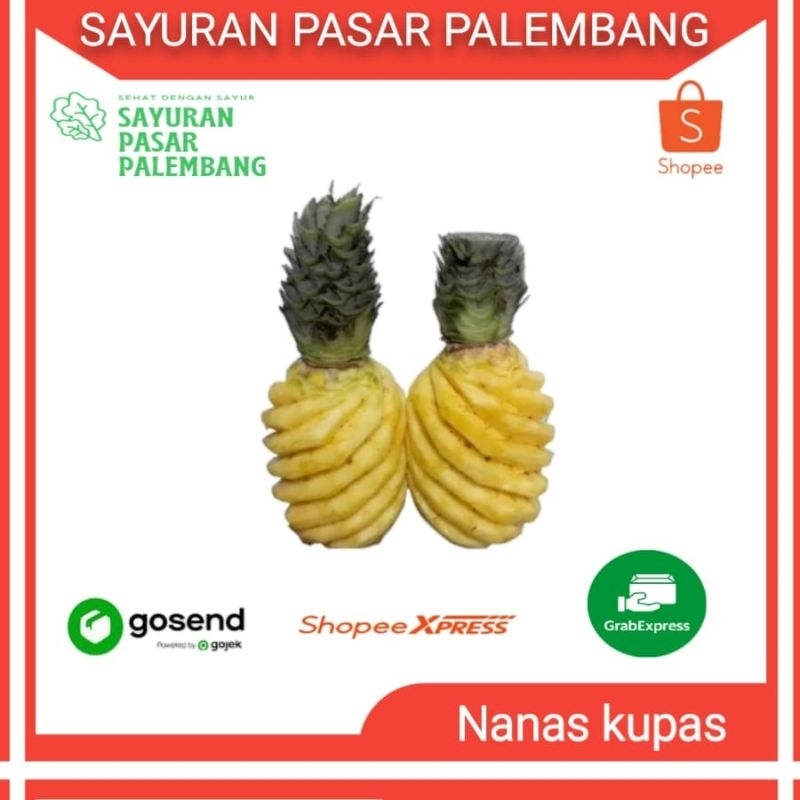 

Buah Nanas (Kupas) - Sayuran Pasar Palembang