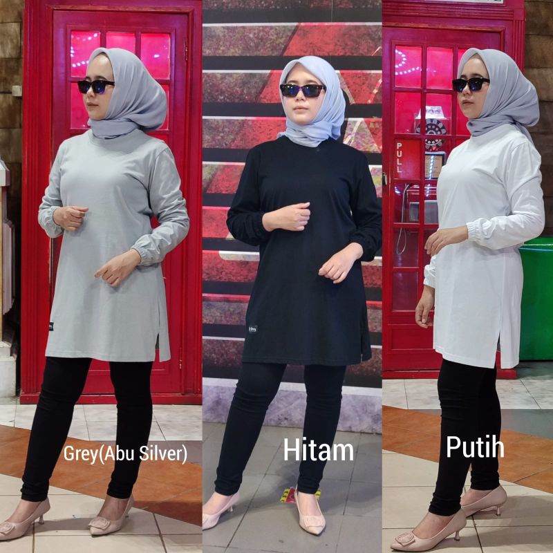 Kaos atasan tunik Six Diary Original