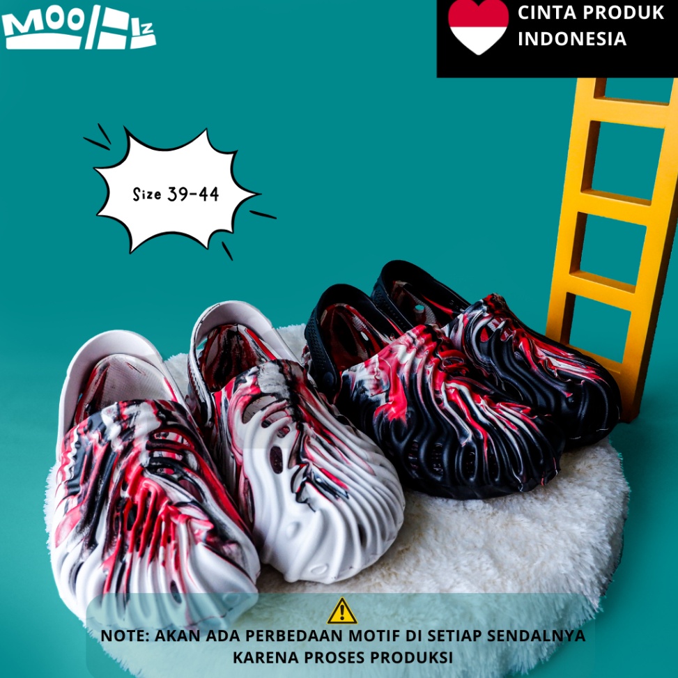 Penjualan Terbanyak.. Sandal Kodok Pollex Tie Dye/Sendal Kodok Pollex Tie Dye/Sendal Kodok Motif/Sen