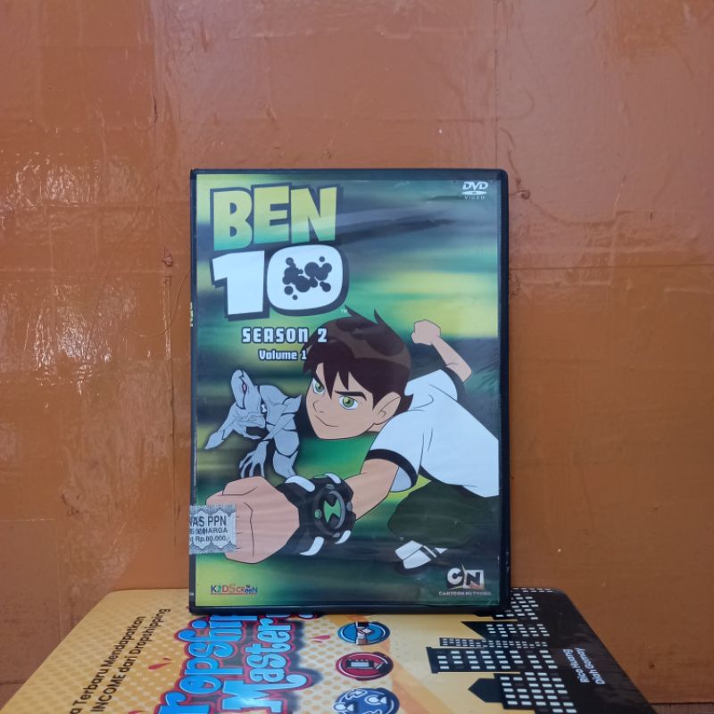 DVD ORIGINAL BEN 10 BAGIAN 2 VOL 1-4