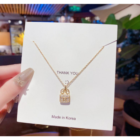 KALUNG TITANIUM WANITA LIONTIN TAS KALUNG WANITA KOREA MODEL TERBARU