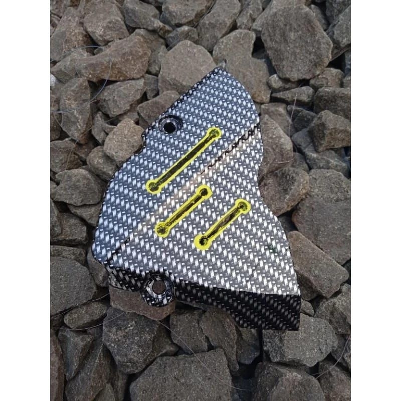 Cover Tutup Rantai VIXION OLD /NVL /NVA COAK CARBON