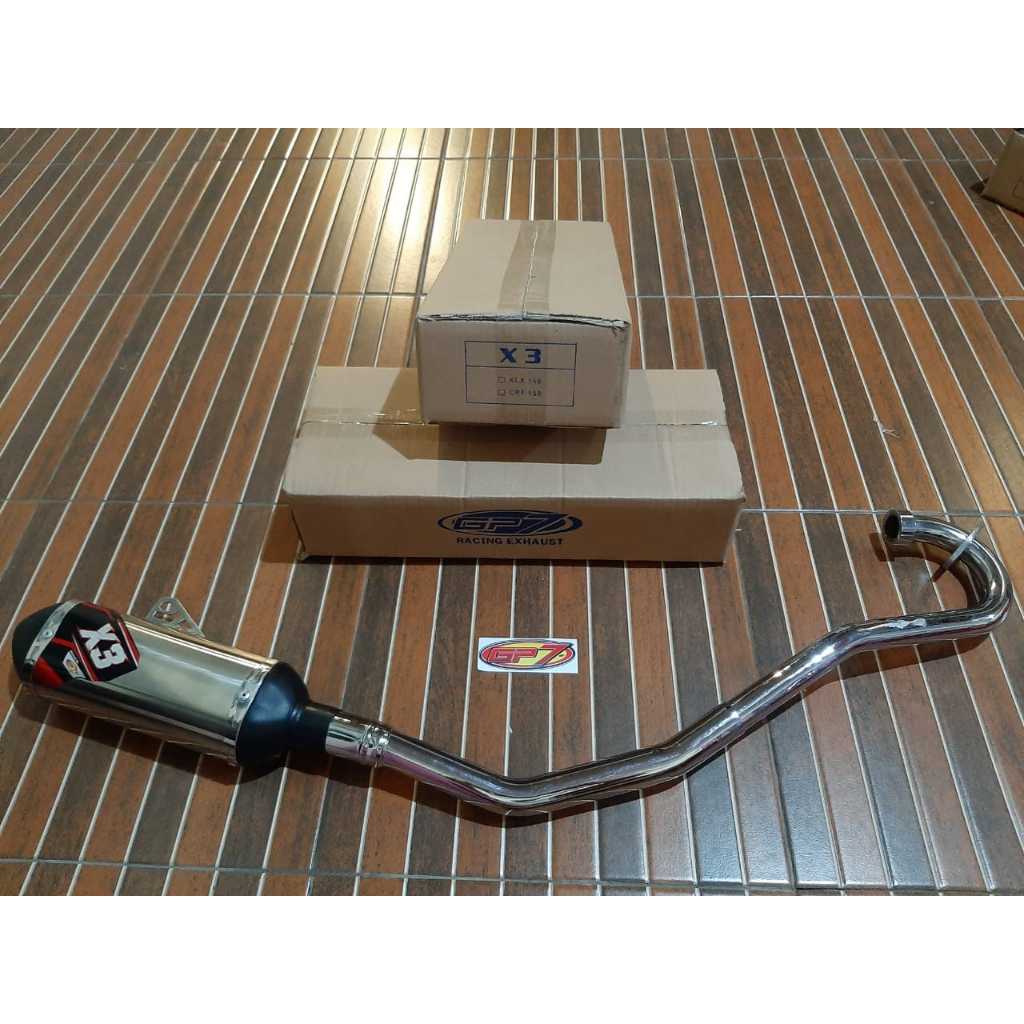 Knalpot Racing KLX 150 KLX S GP7 Seri X3 Original