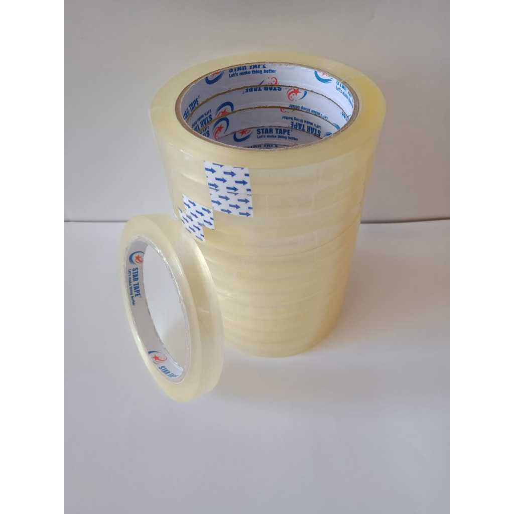 

isolasi star tape 12 mm x 72 yard-12 pcs