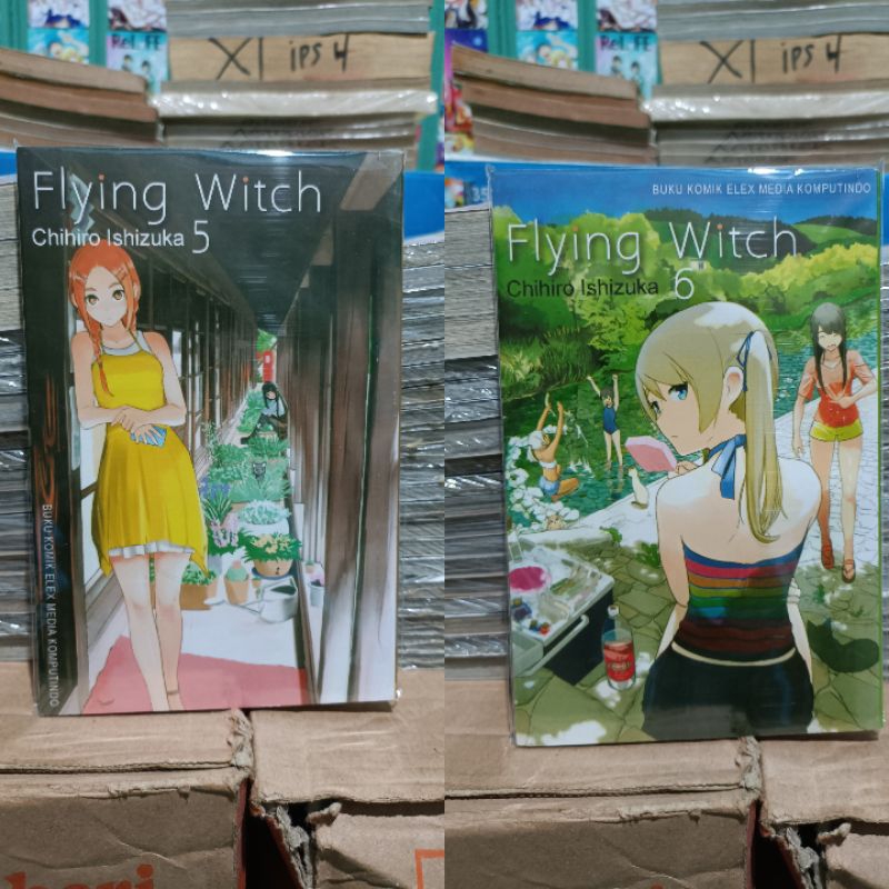 komik flying witch 5,6 / komik flying witch vol 5,6