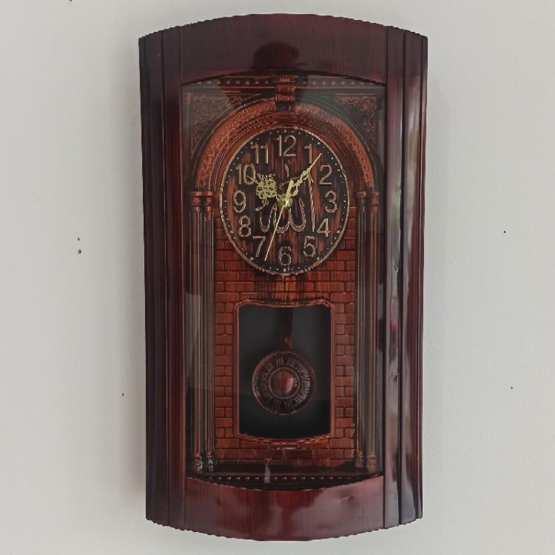 Jam Dinding Bandul/ Lonceng bunyi setiap jam