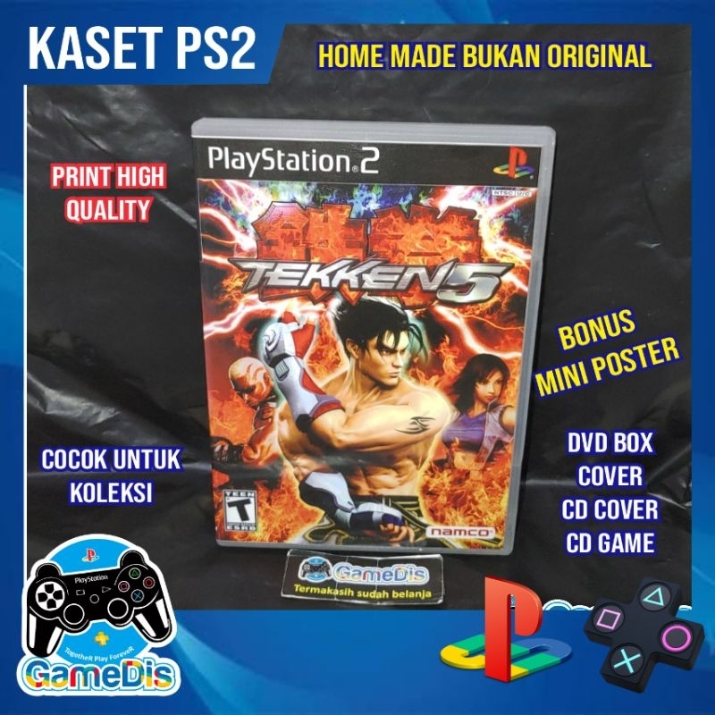 PS2 Kaset TEKKEN 5 | High Quality