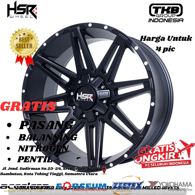 VELG MOBIL RACING R22 JONA HSR R22X95 H6X139,7 ET25 SMB