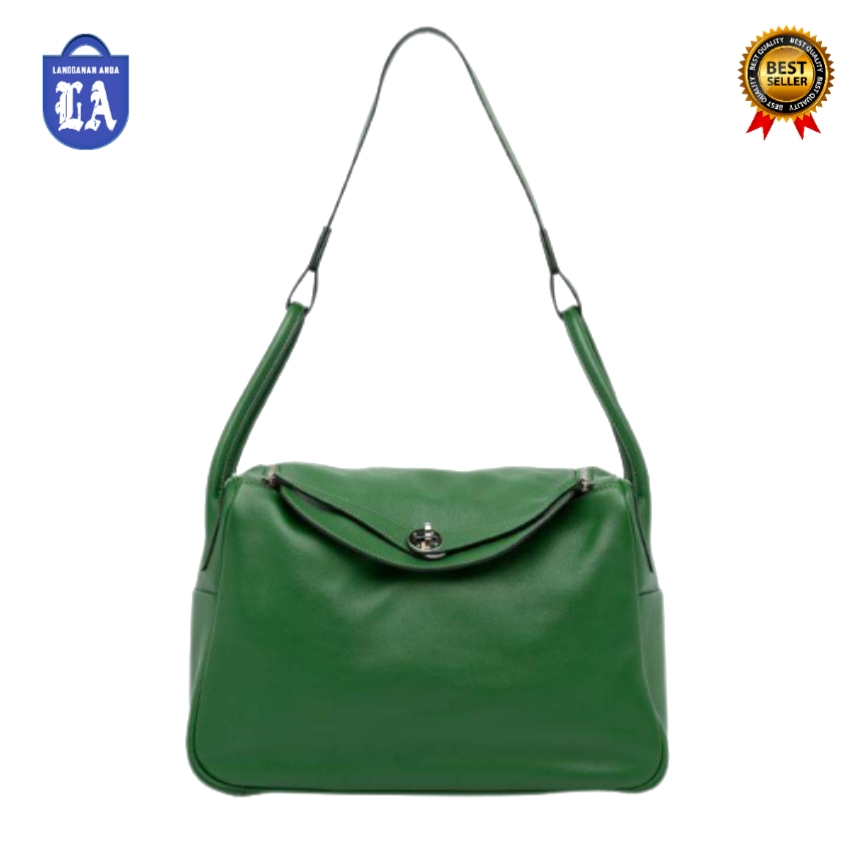 Tas Selempang 20576Hermes Lindy Togo 26 Premium Warna Hijau Army