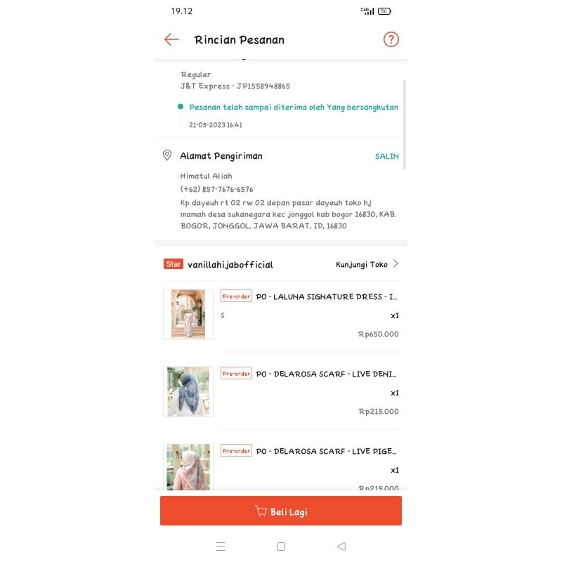 laluna signature dress