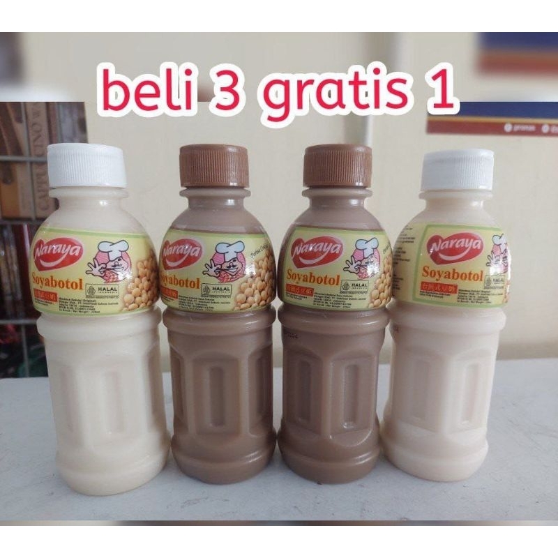 

Susu soya susu kedelai 4 botol promo murah susu kedelai bergizi