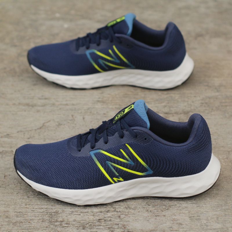 sepatu new balance 420 men running shoes navy