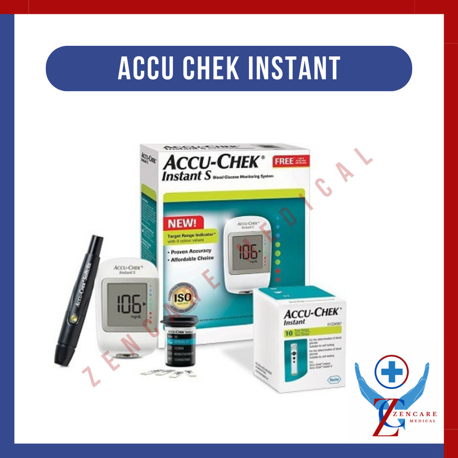 Alat Accu Check Instant ( Alat Ukur Gula Darah )